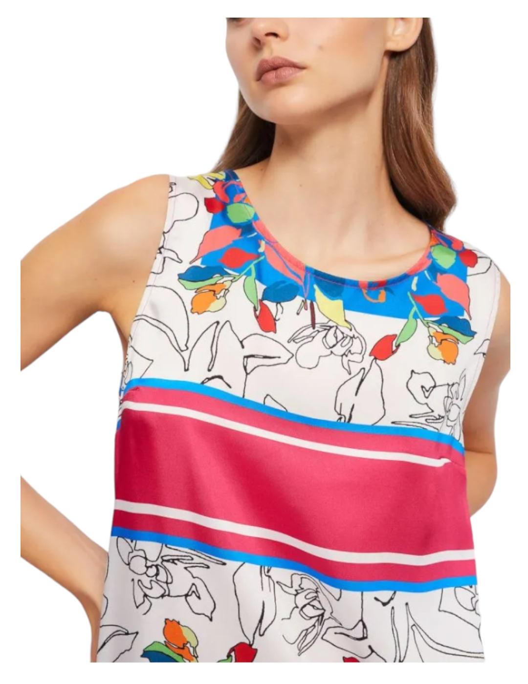 Vestido estampado Gaudí