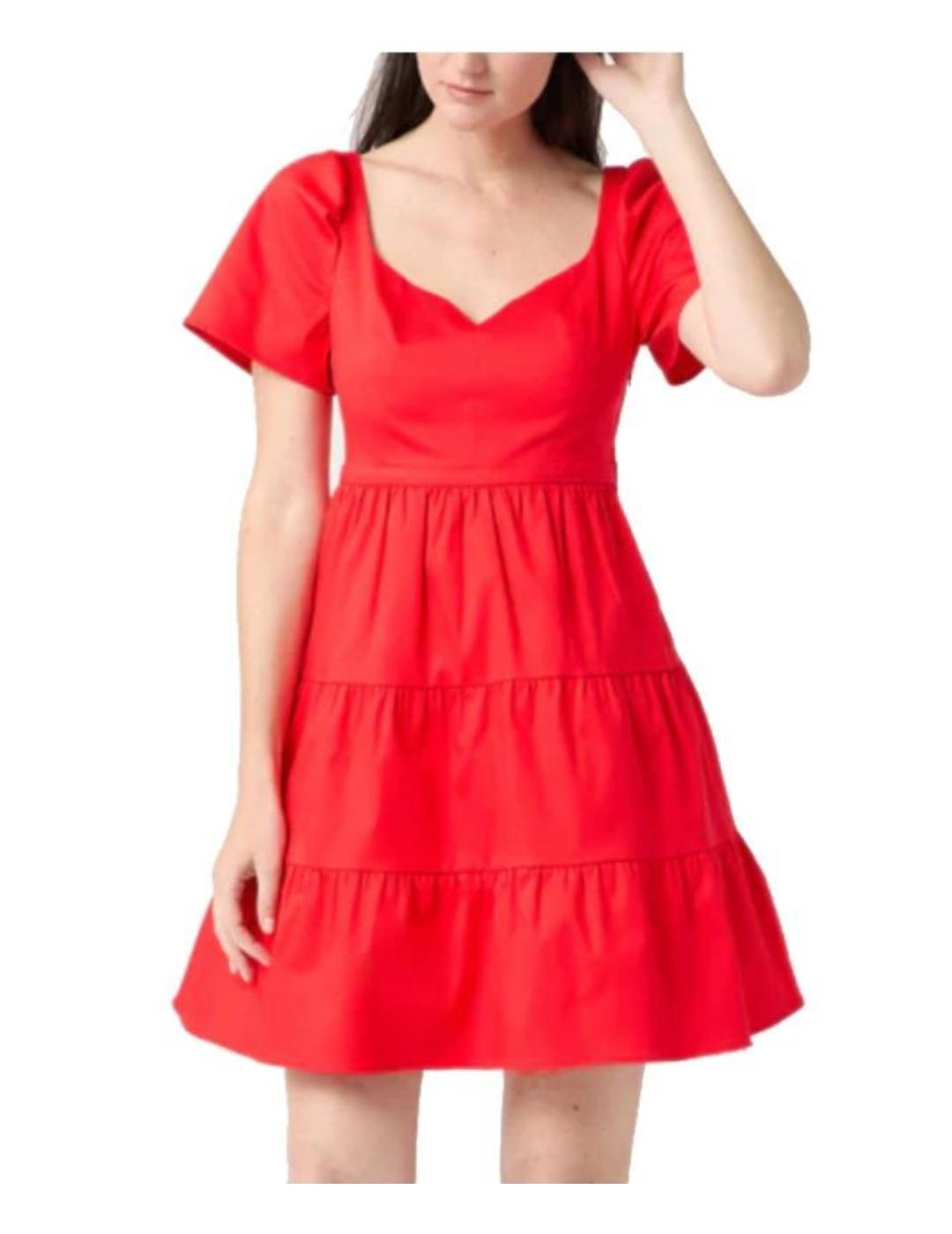 Vestido rojo Naf Naf