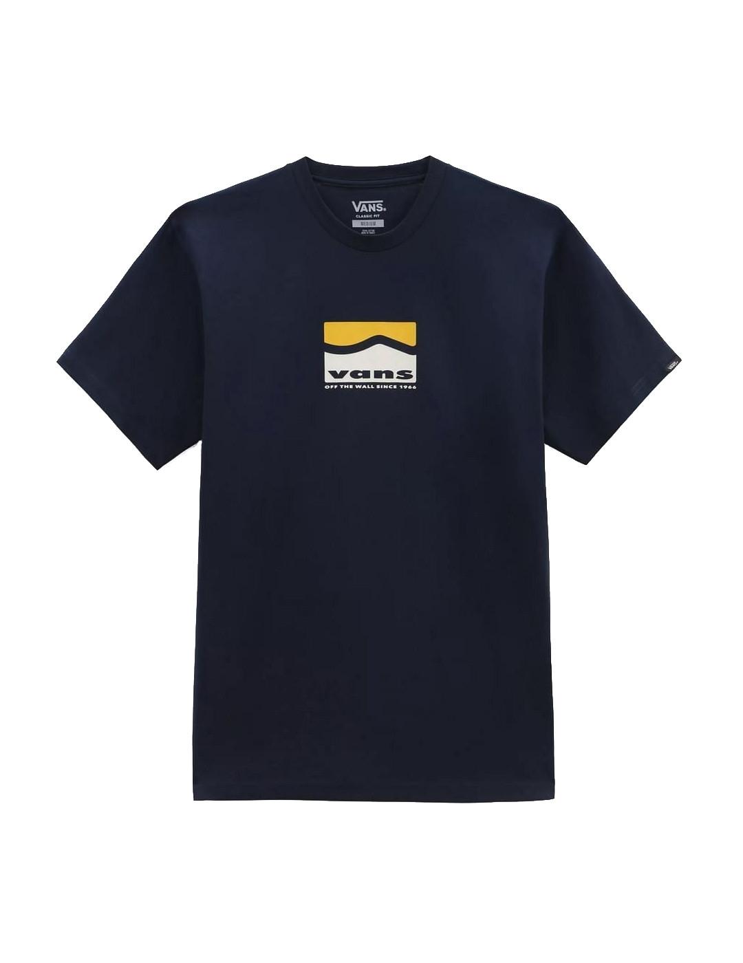 Camiseta Center Sidestripe Vans