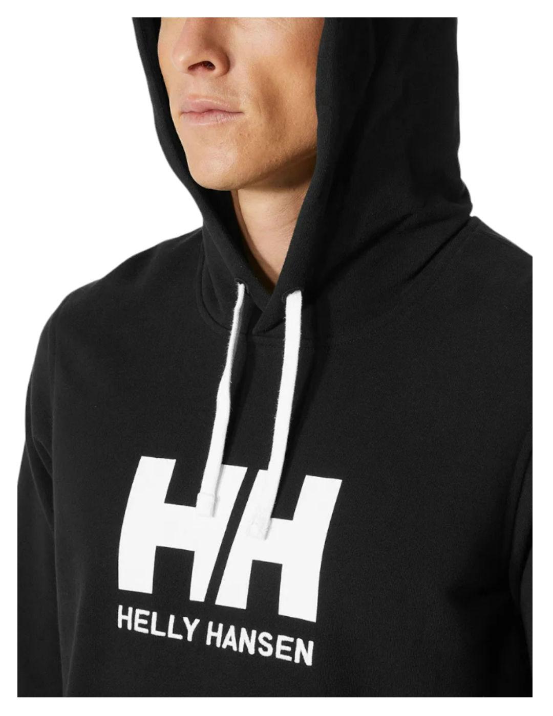 Sudadera HH Logo negra Helly Hansen