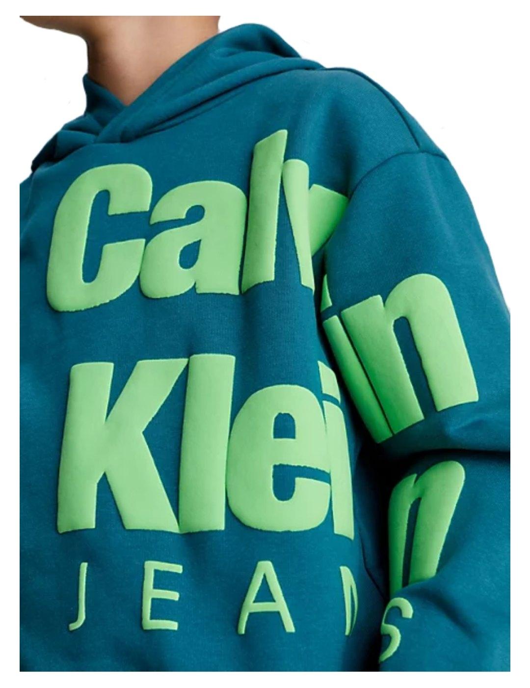 Sudadera Logo Fleece Hoodie Calvin Klein