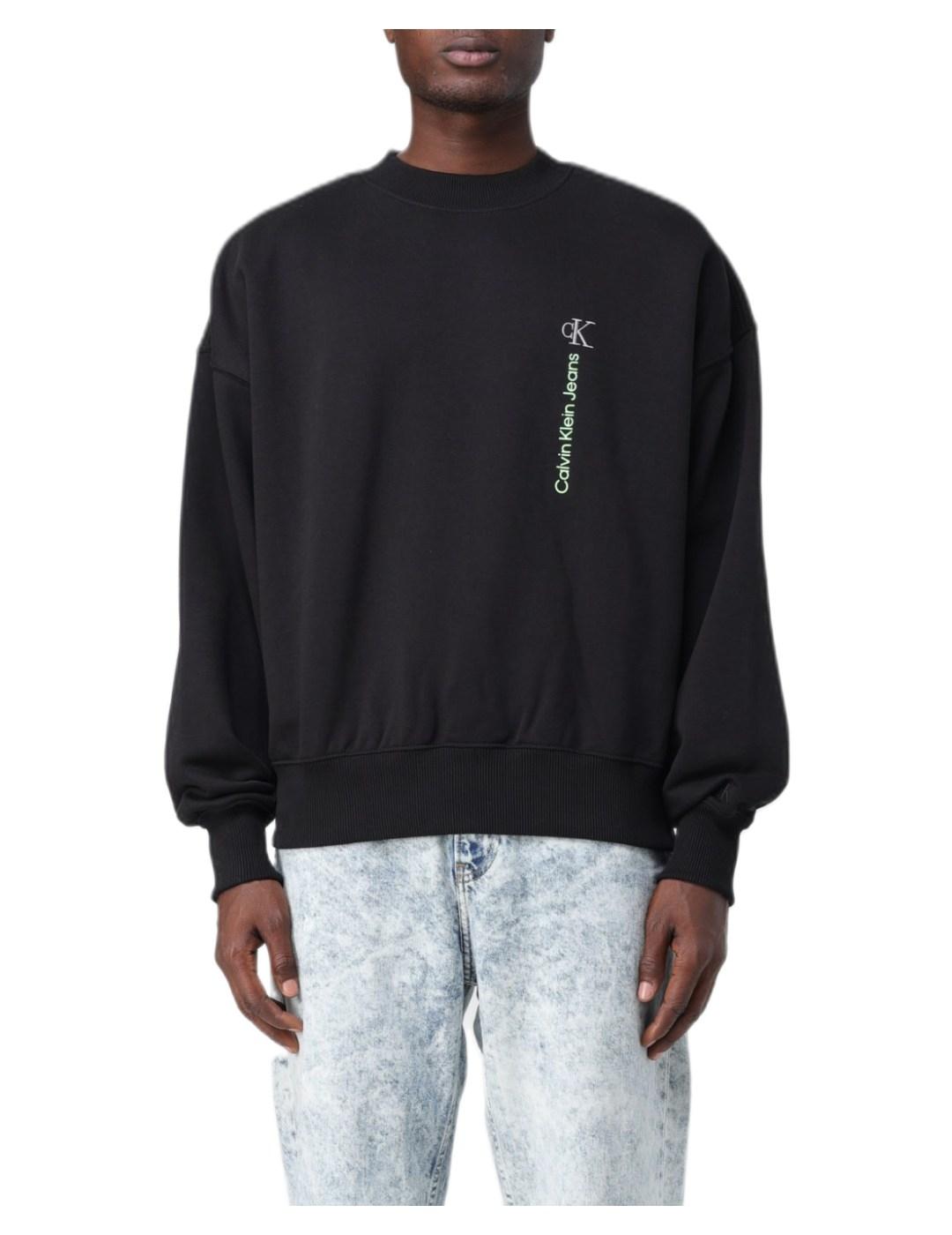 Sudadera Vertical Institutional Calvin Klein