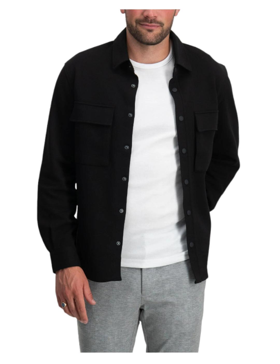 Sobrecamisa negra Antony Morato