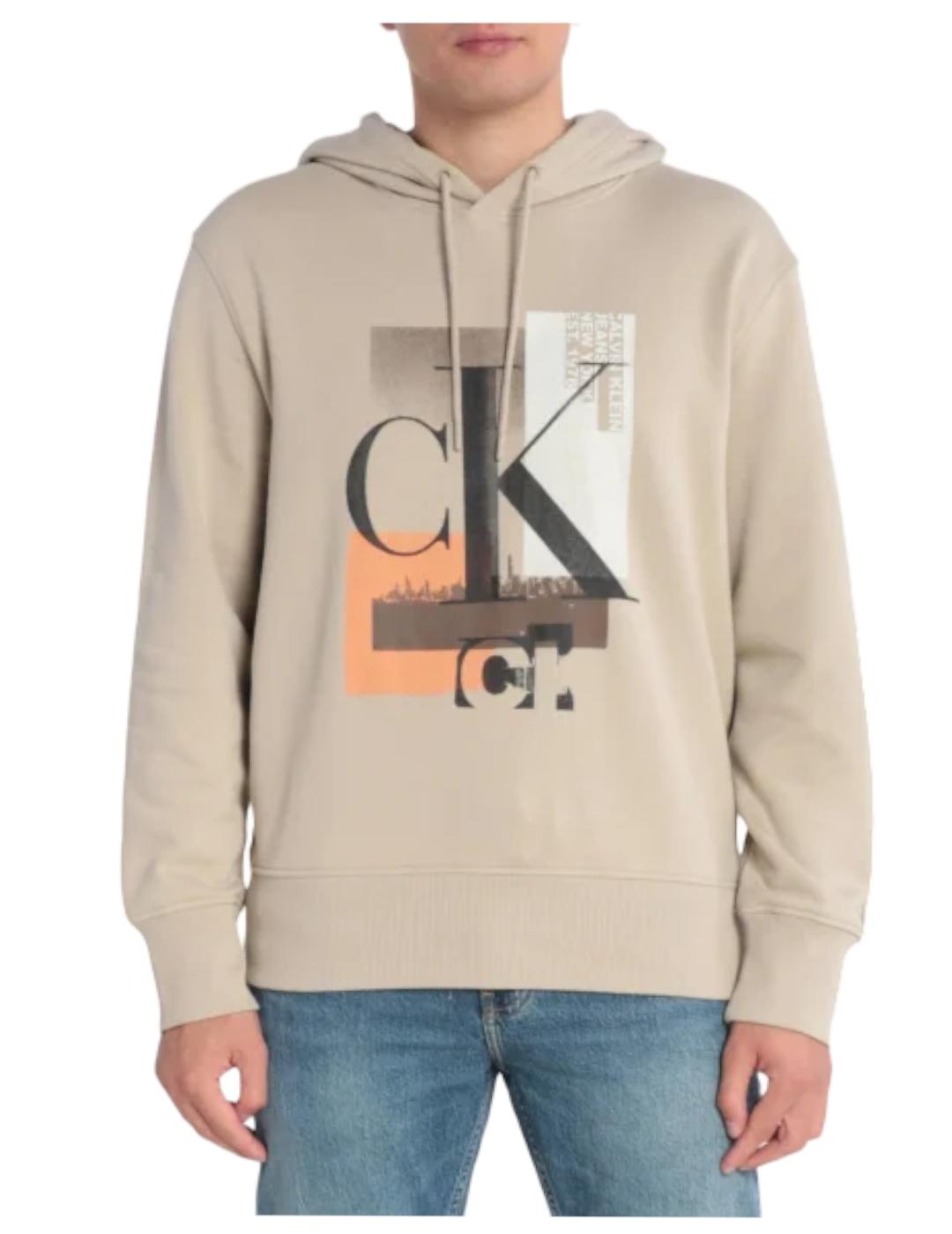 Sudadera Connected Layer Calvin Klein