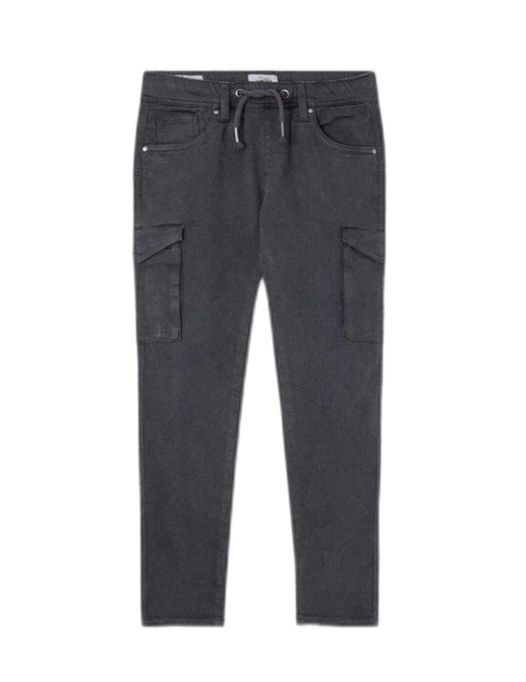 Pantalón Chase Black Pepe Jeans