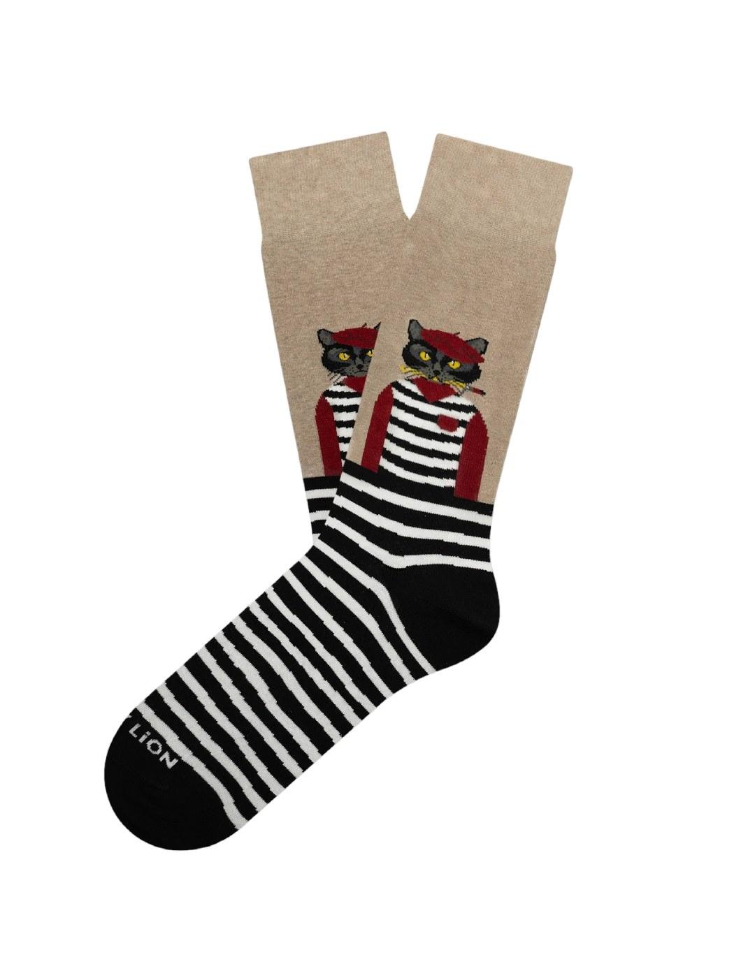 Calcetines Artist cat Jimmy Lion