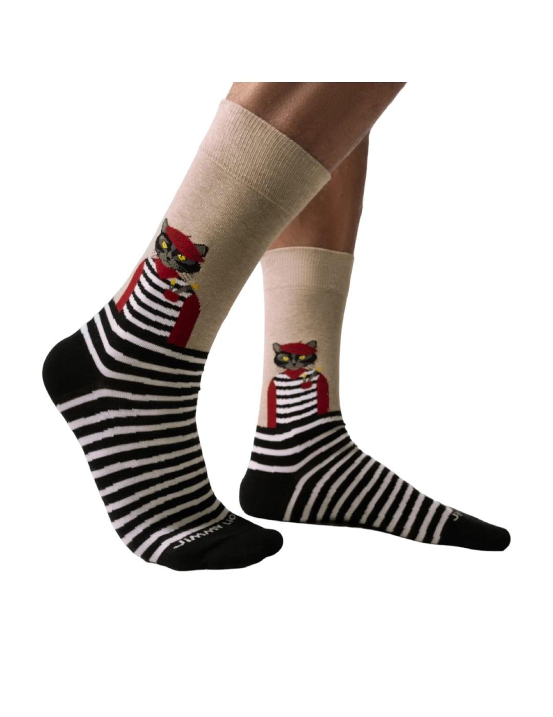 Calcetines Artist cat Jimmy Lion