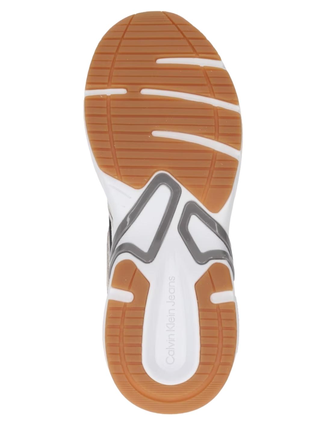 Zapatillas retro tennis su-mesh Calvin Klein