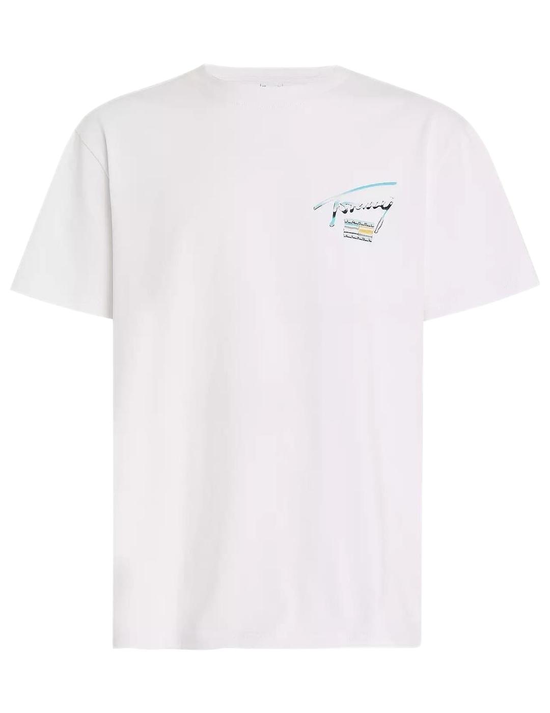 Camiseta Reg Metallic Tommy Jeans