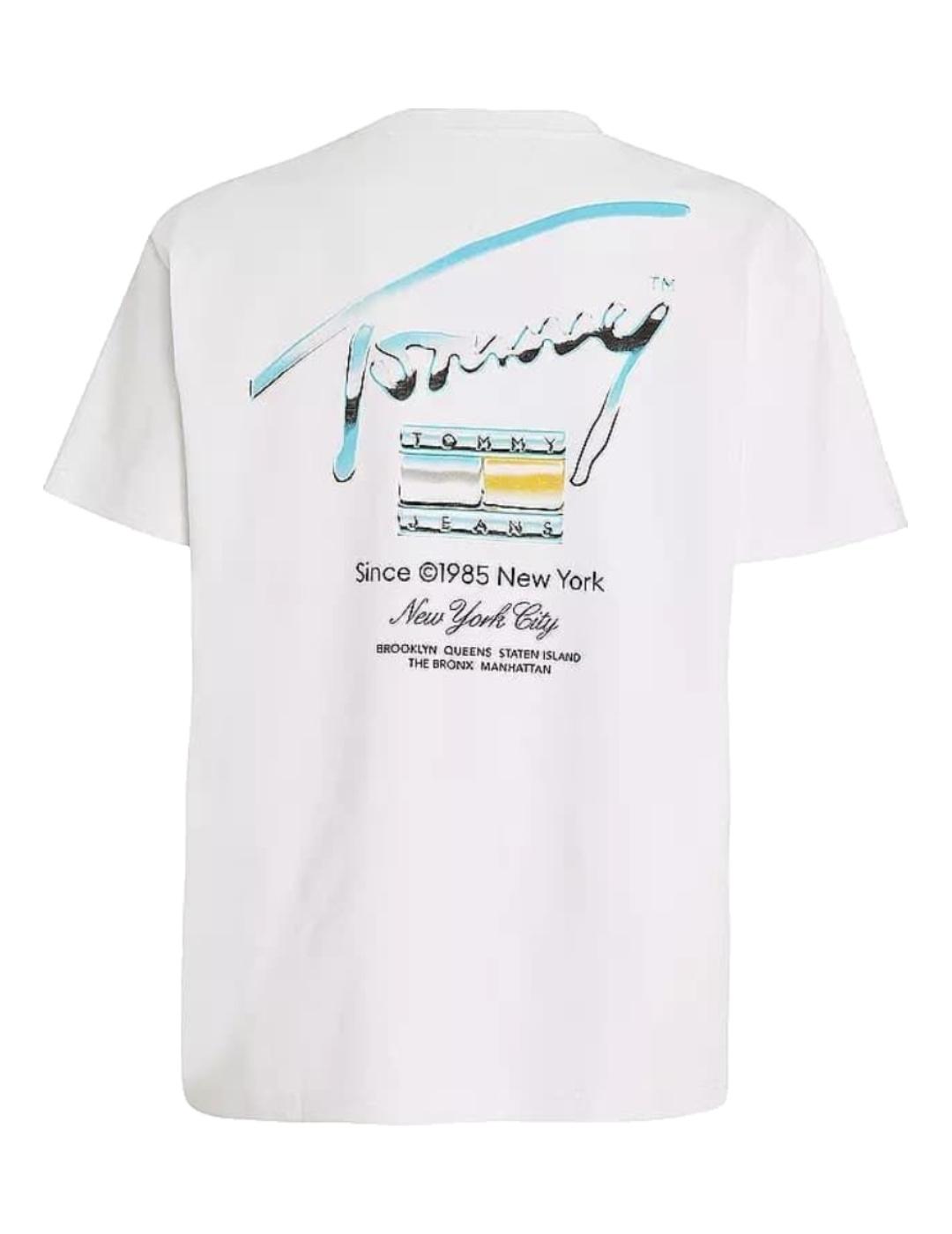 Camiseta Reg Metallic Tommy Jeans