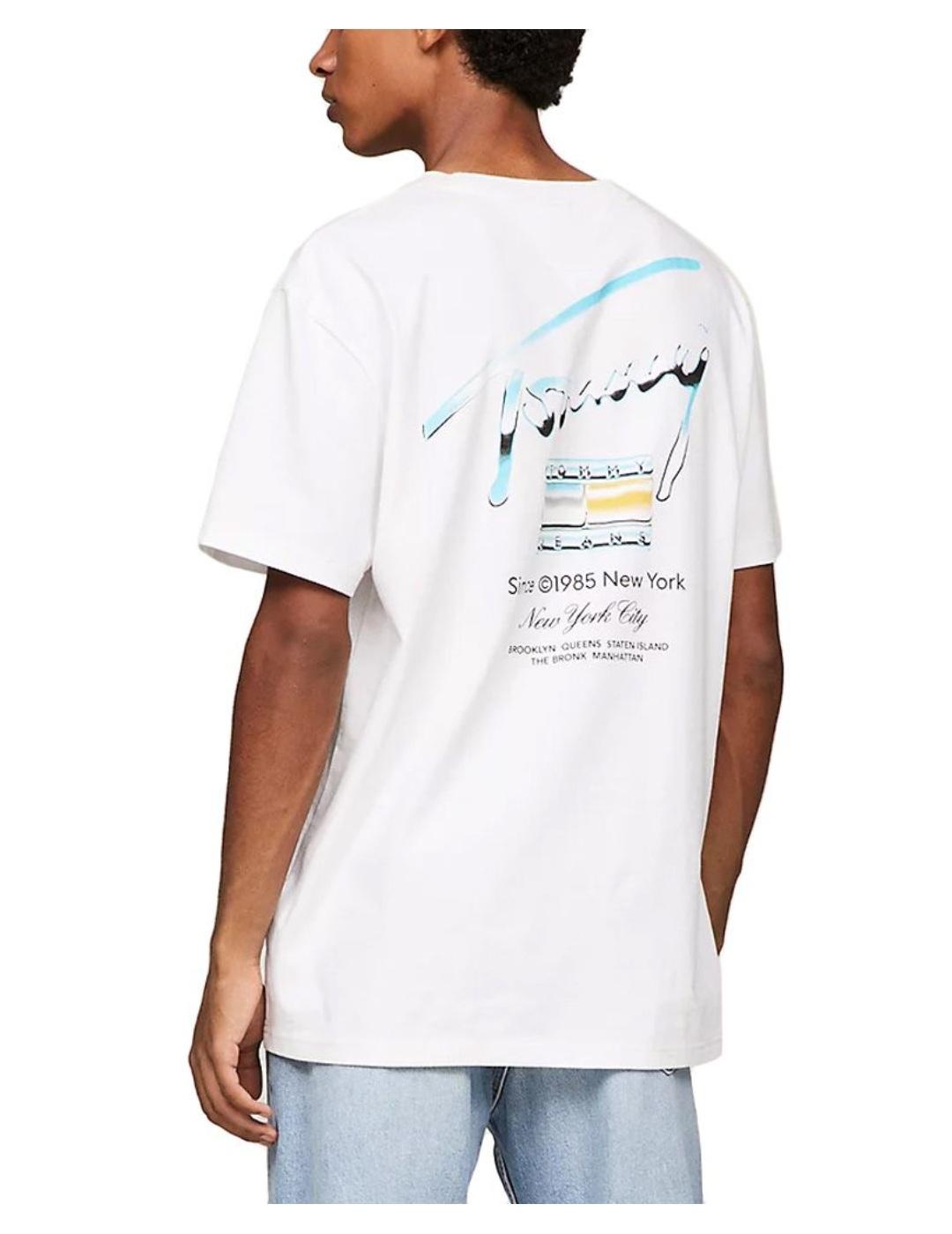 Camiseta Reg Metallic Tommy Jeans