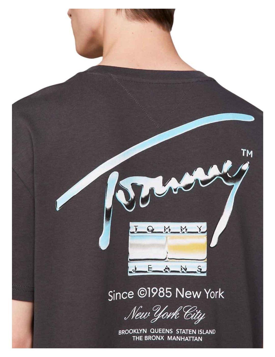 Camiseta reg metallic Tommy Jeans