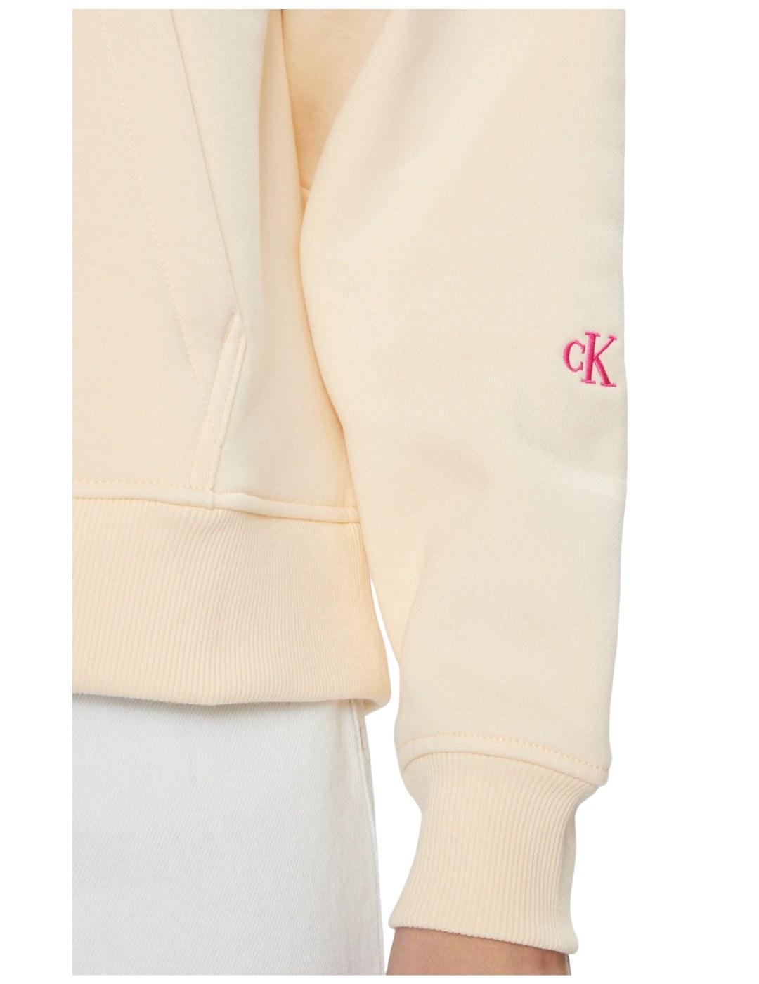 Sudadera back bold monologo Calvin Klein