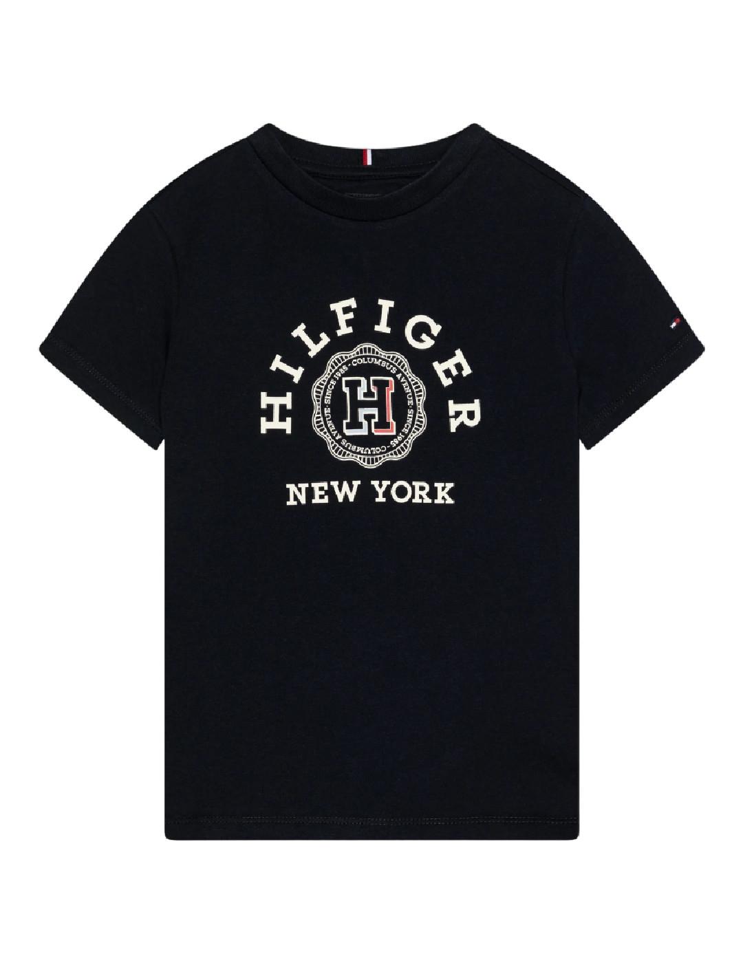 Camiseta Monotype Navy Tommy Hilfiger
