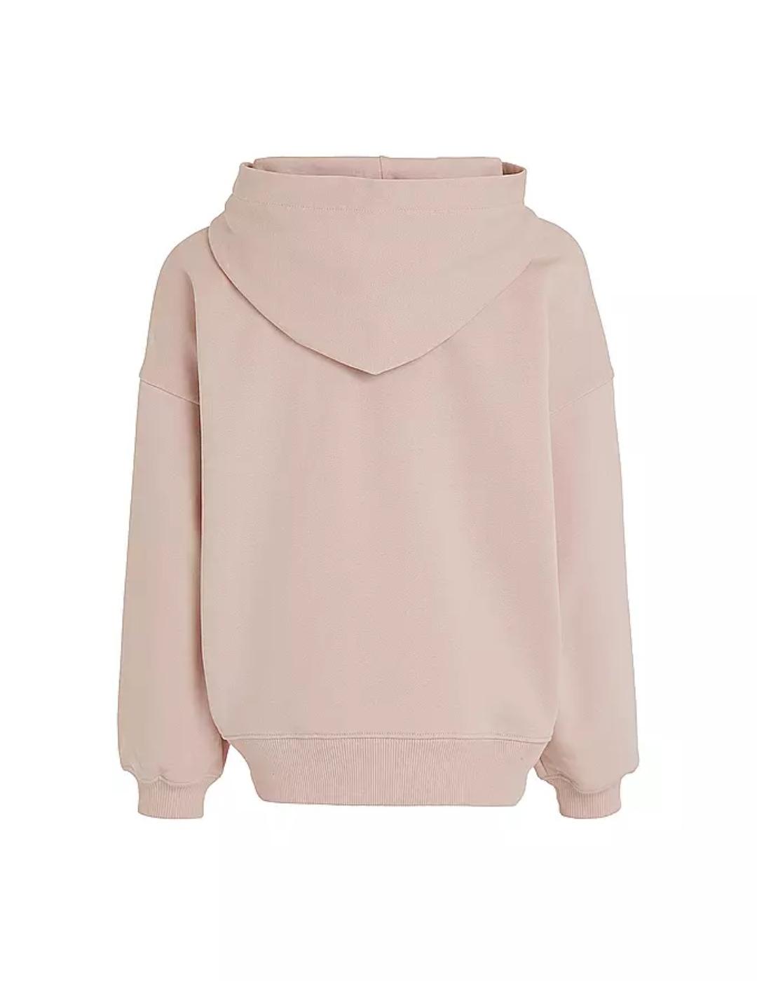 Sudadera Rose Gradient Logo Calvin Klein