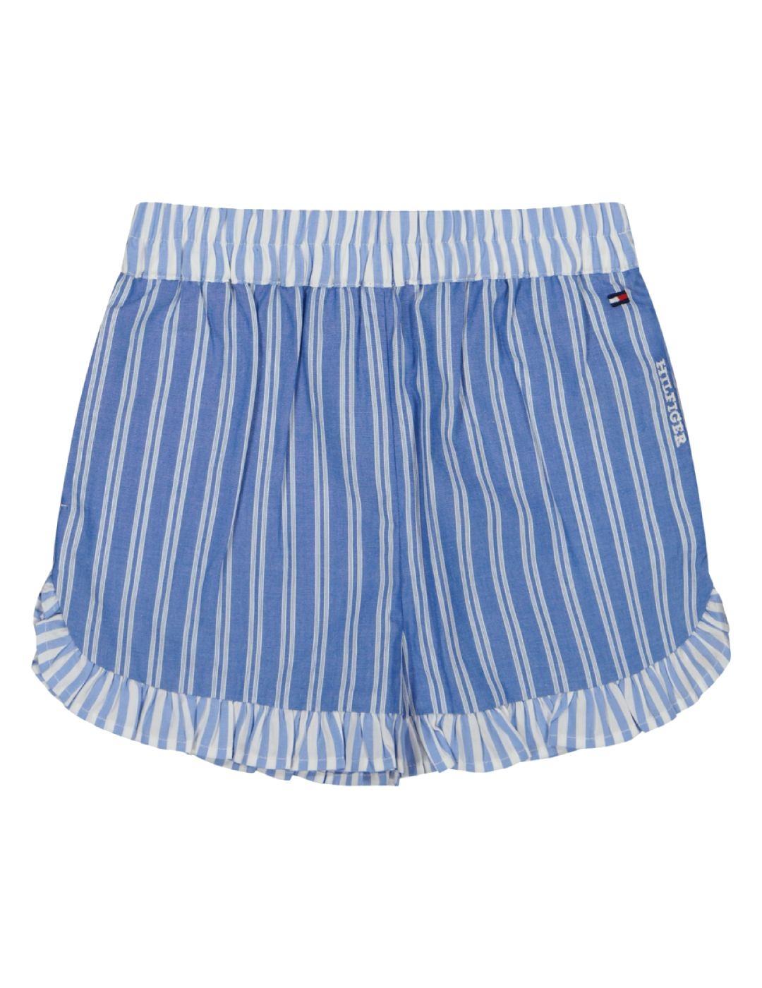 Short Striped Ruffle Tommy Hilfiger
