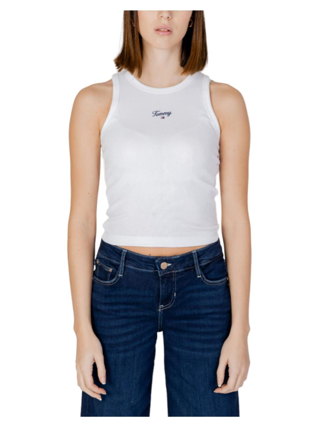 Camiseta Script Tank Tommy Jeans
