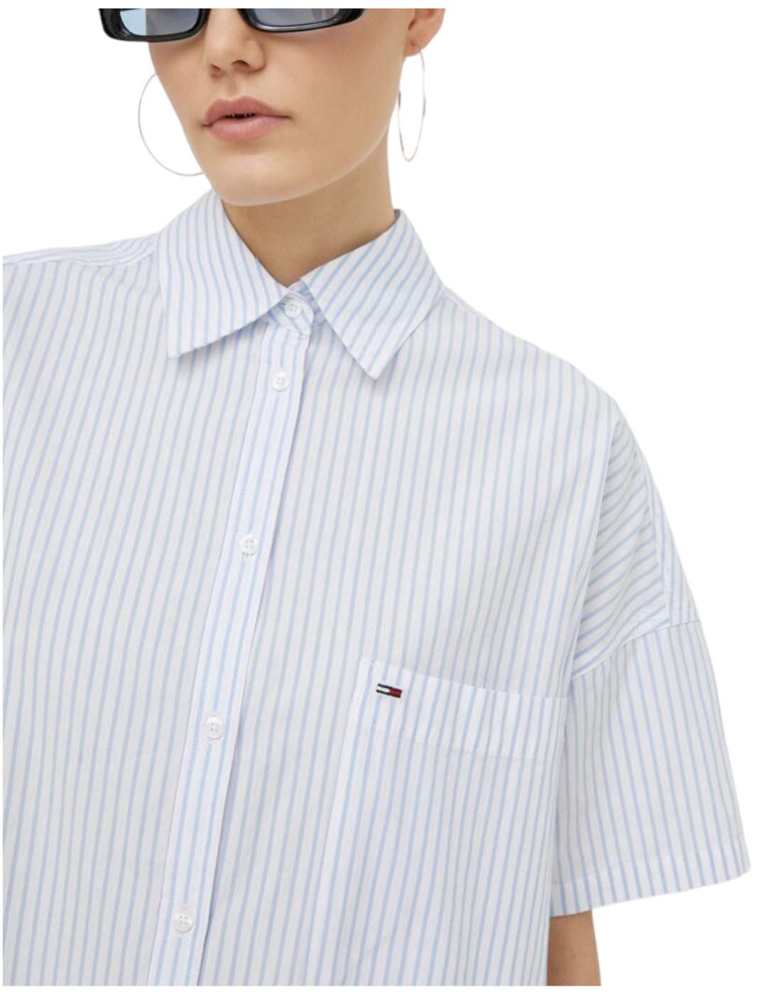 Camisa Stripe Tommy Jeans