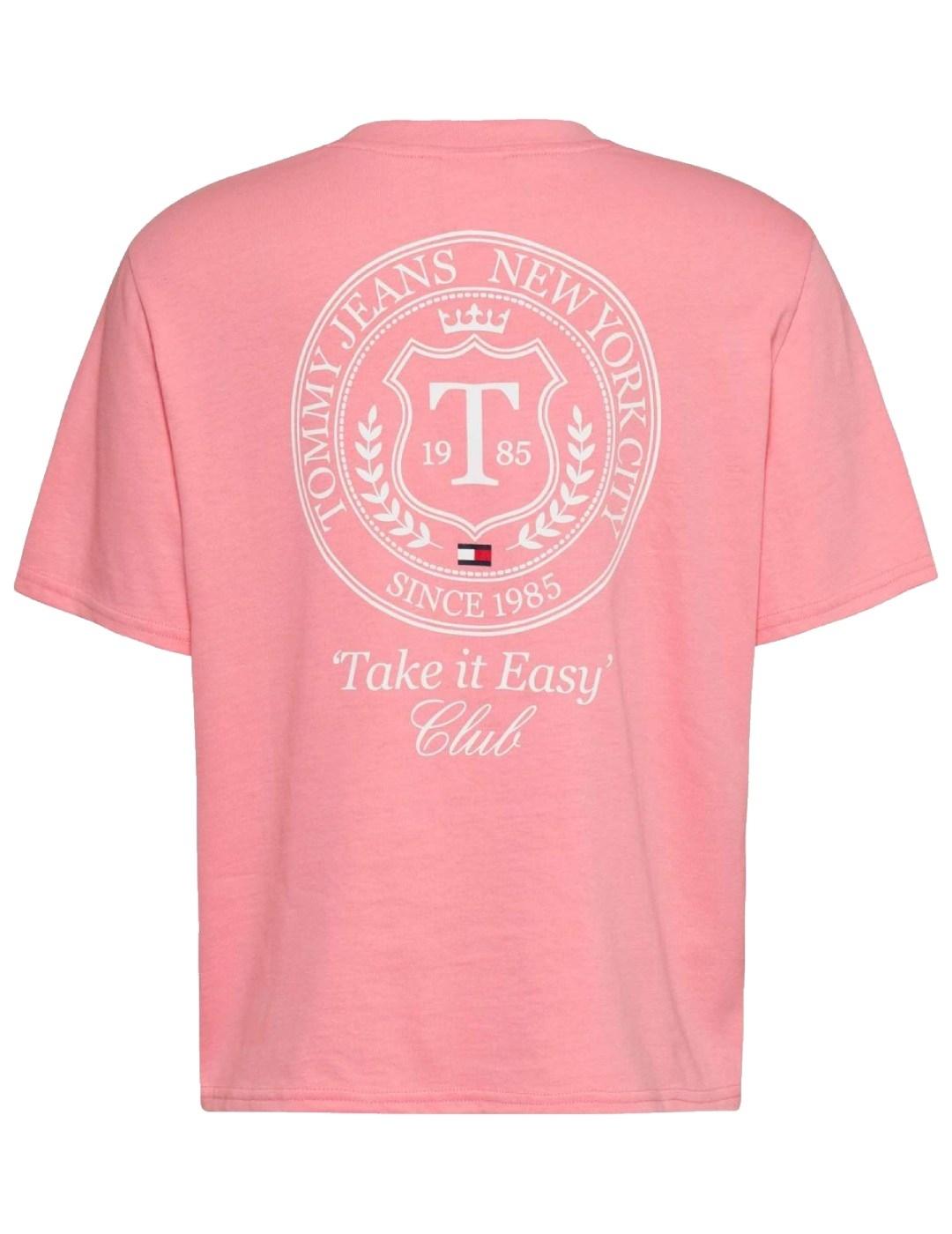 Camiseta Tjw Bxy Prep Luxe Tommy Jeans