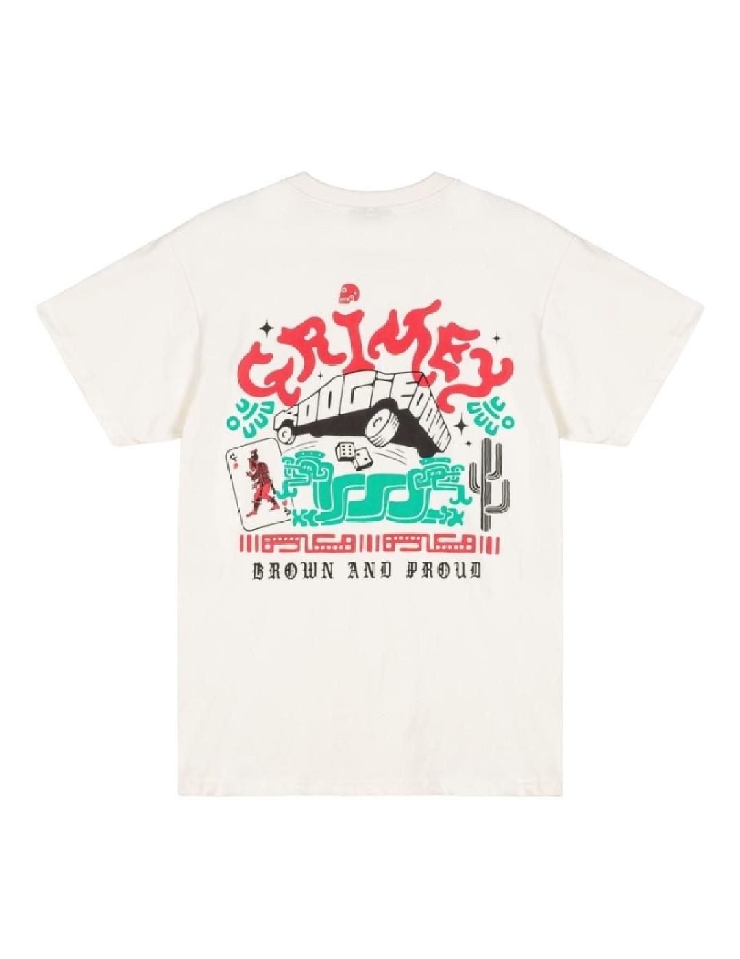 Camiseta Causing panic the charleston white Grimey