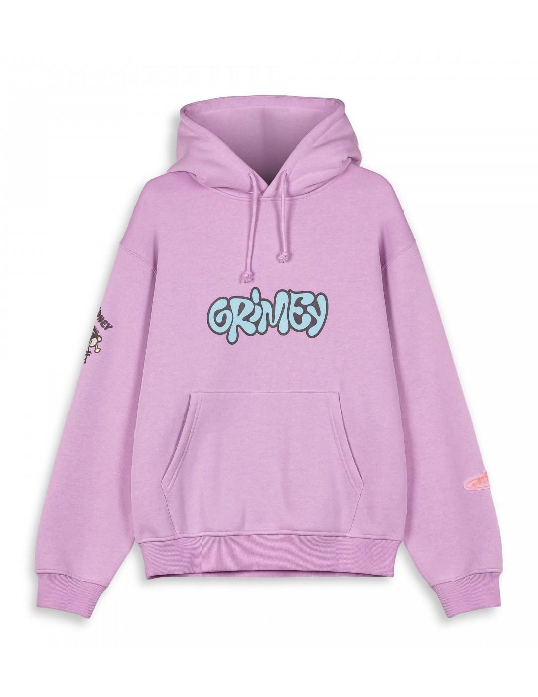 Sudadera Bloodsucker vintage hoodie violet Grimey