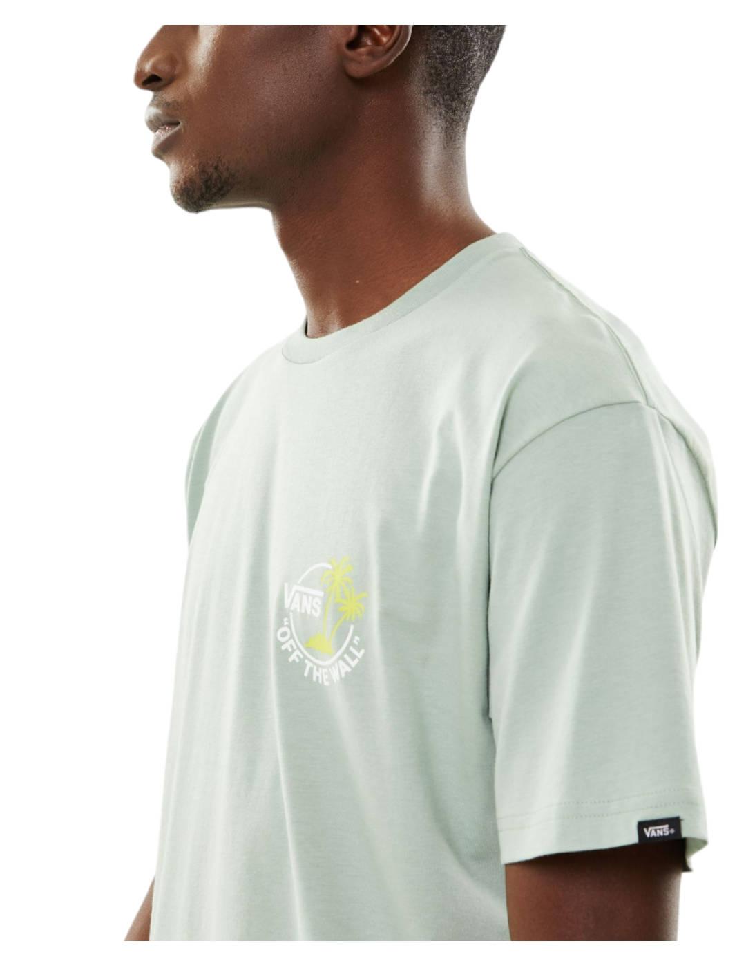 Camiseta classic mini dual palm Vans