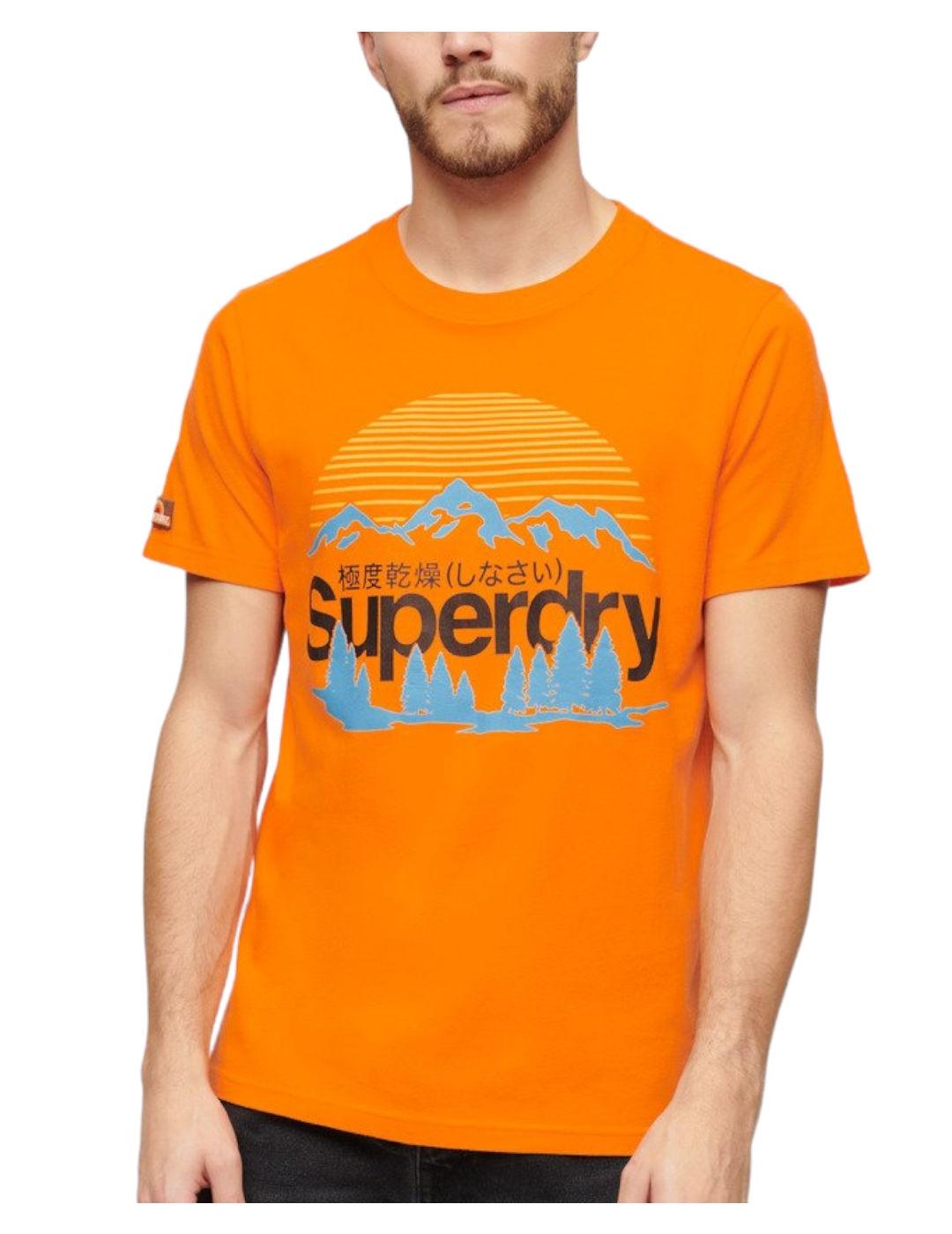 Camiseta great outdoors Superdry