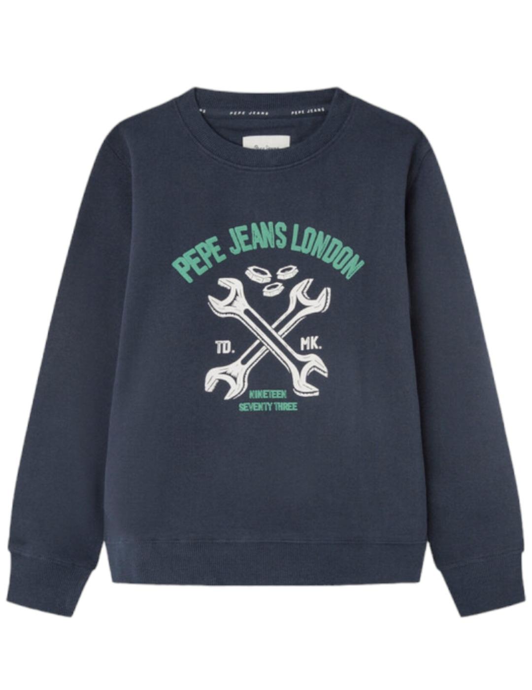 Sudadera Bedford Navy Pepe Jeans