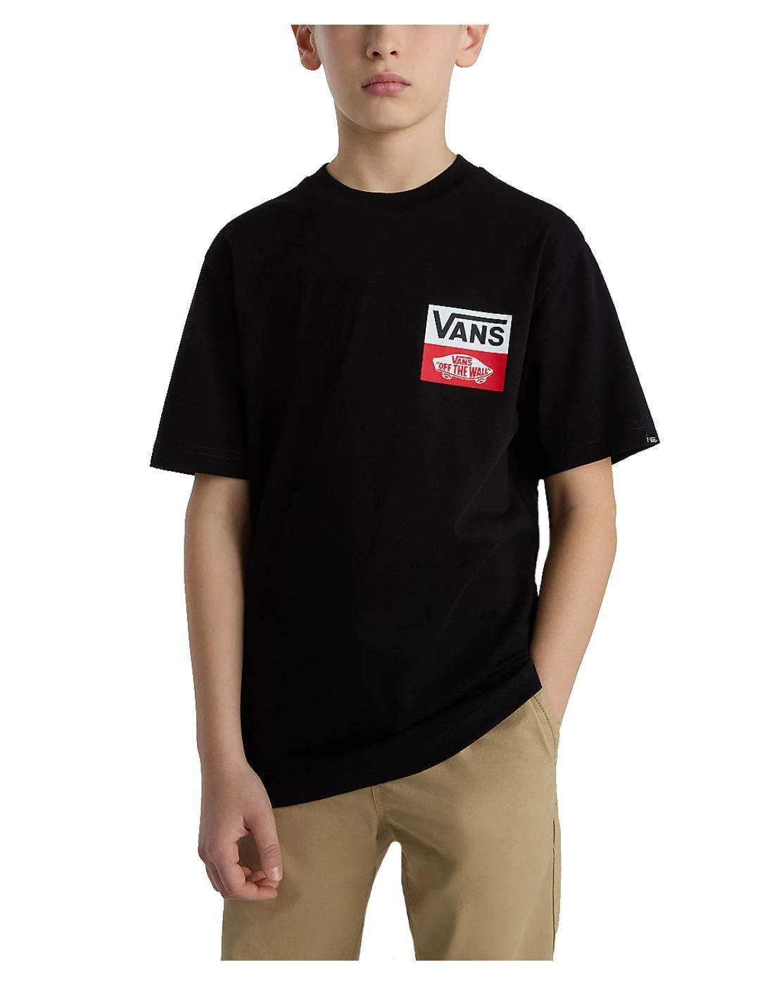 Camiseta Og Logo Black Vans