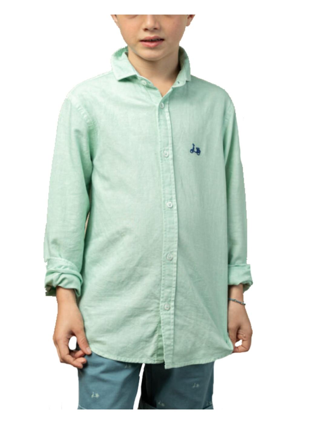 Camisa Lissome Li-co Verde Scotta