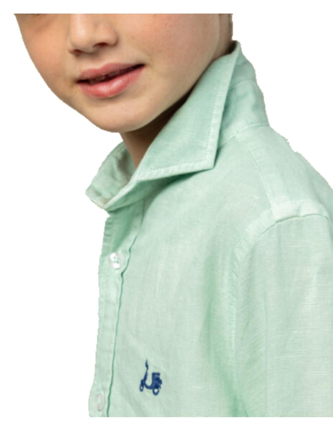 Camisa Lissome Li-co Verde Scotta