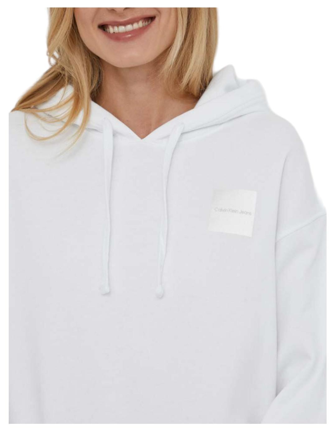 Sudadera Bright White Calvin Klein