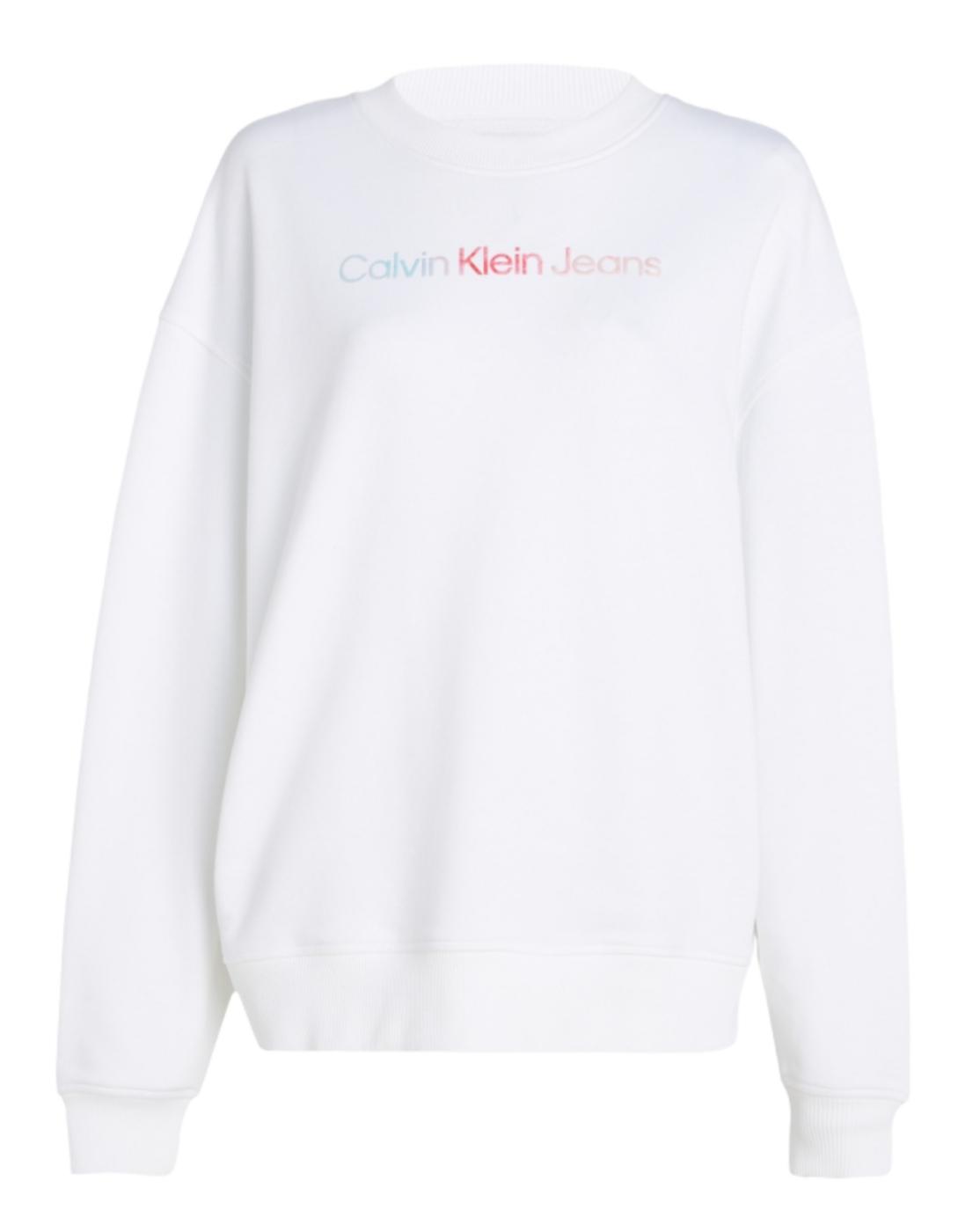 Sudadera Diffused Graphic Crewneck Calvin Klein