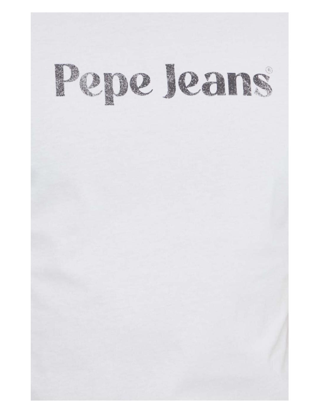 Camiseta Clifton blanca Pepe Jeans