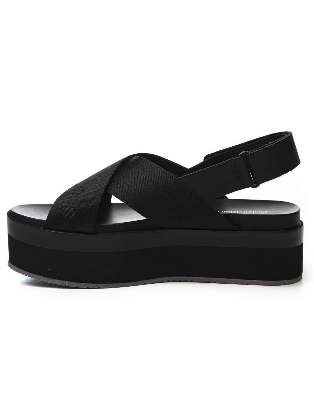 Sandalia flatform sling Calvin Klein
