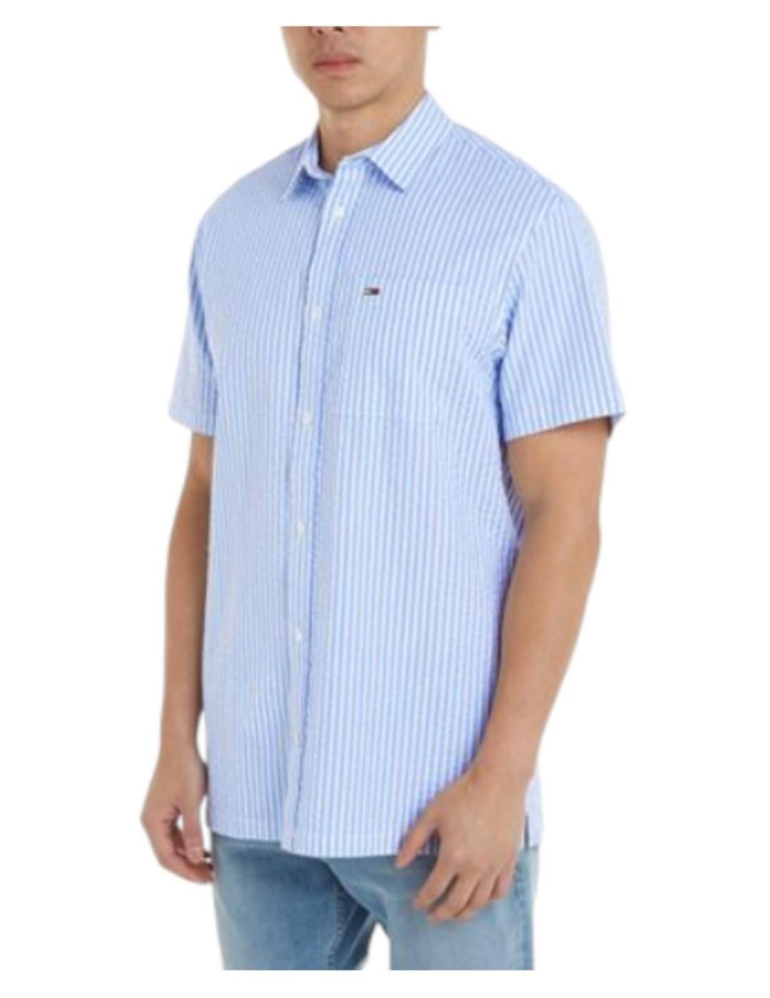 Camisa Reg Stripe Tommy Jeans