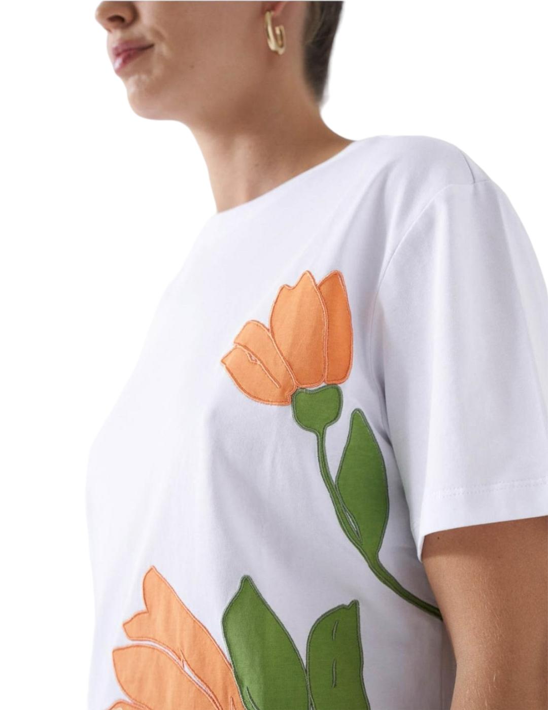 Camiseta Flor Salsa Jeans