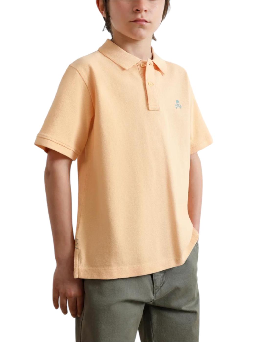 Polo Basic Peach Scalpers