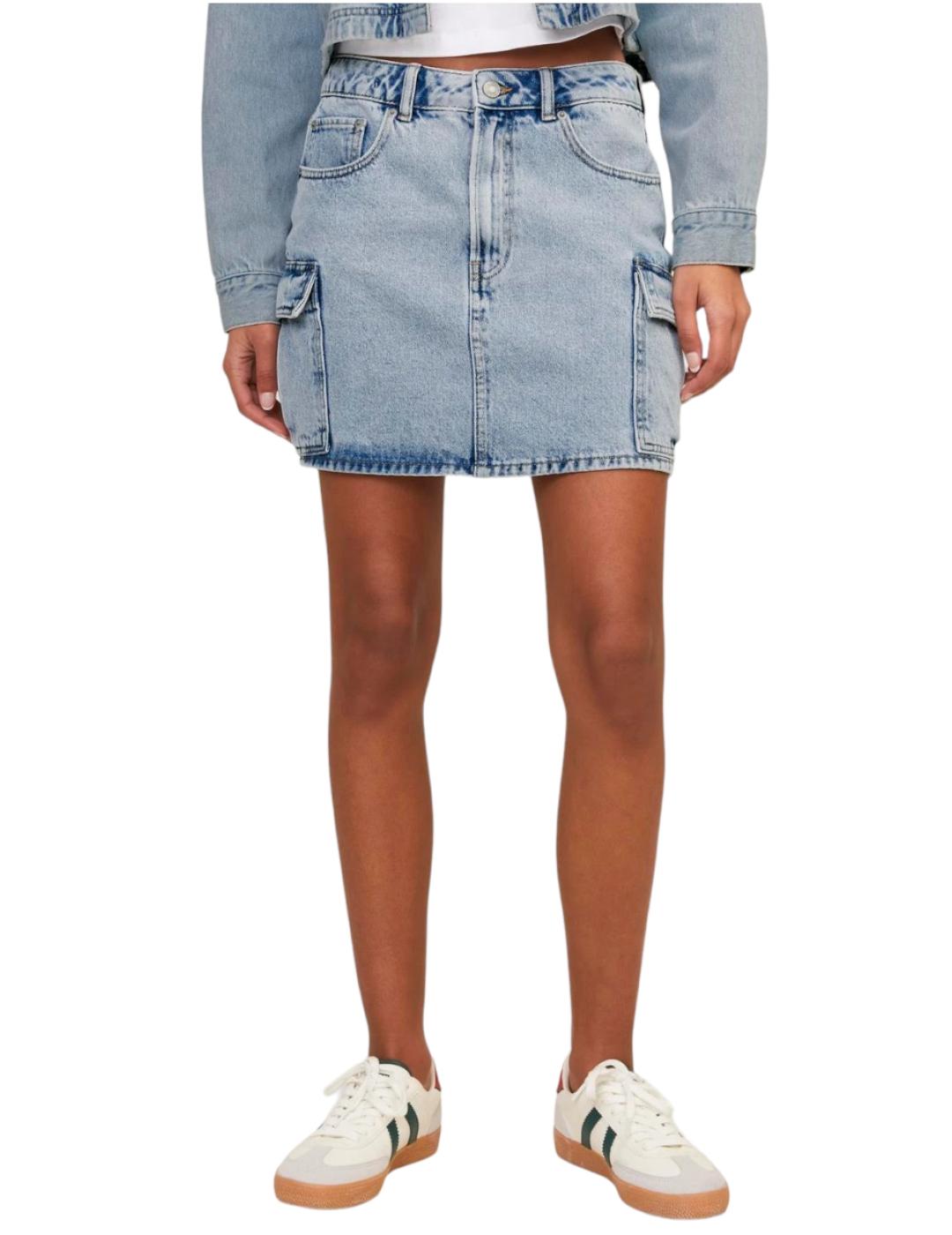 Falda Jxiris Miini HW Cargo Dnm JJXX