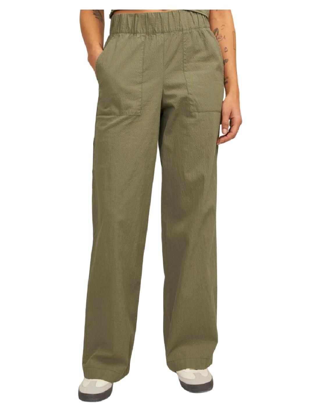 Pantalon Jxkaia Seersucker JJXX