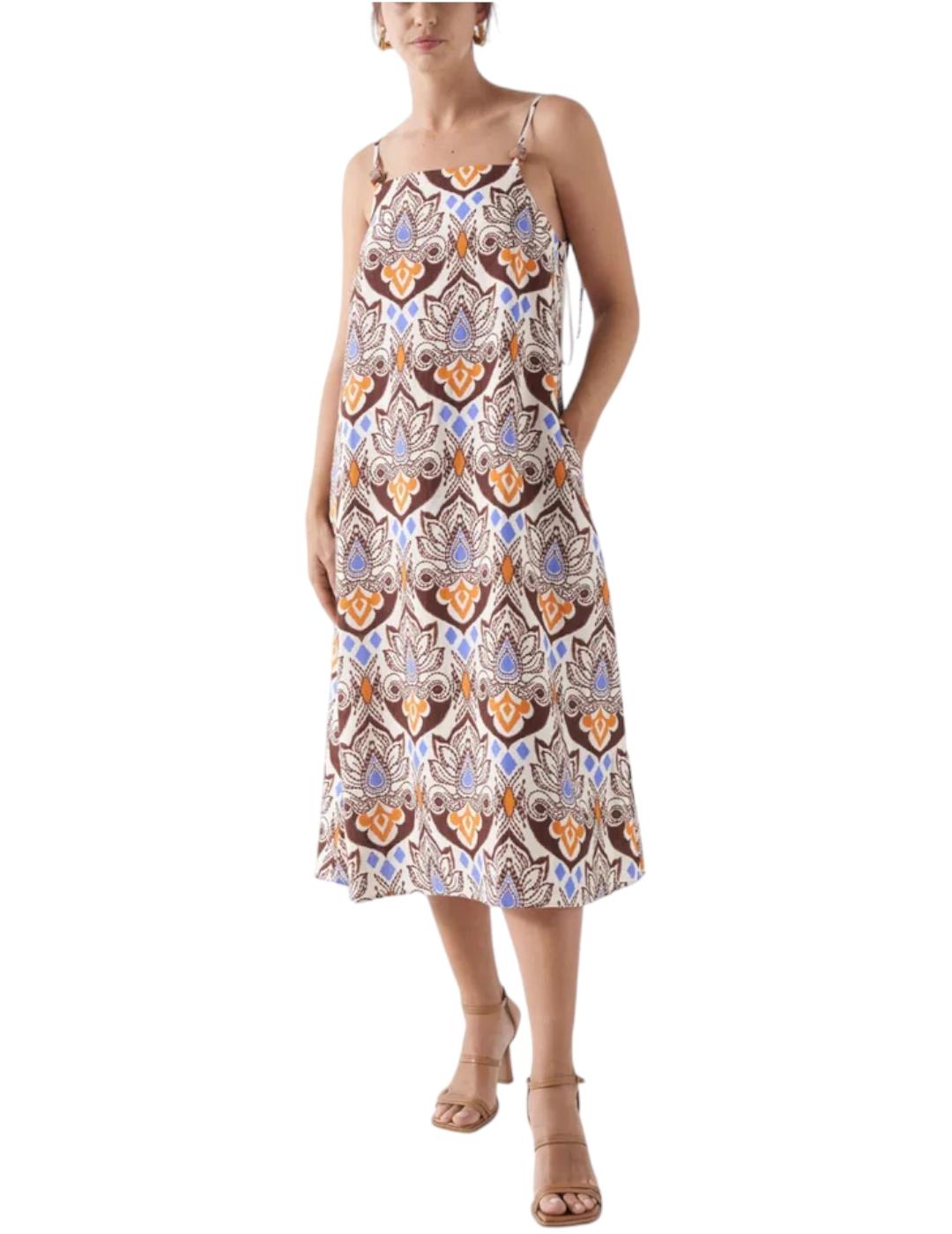 Vestido A Line Salsa Jeans