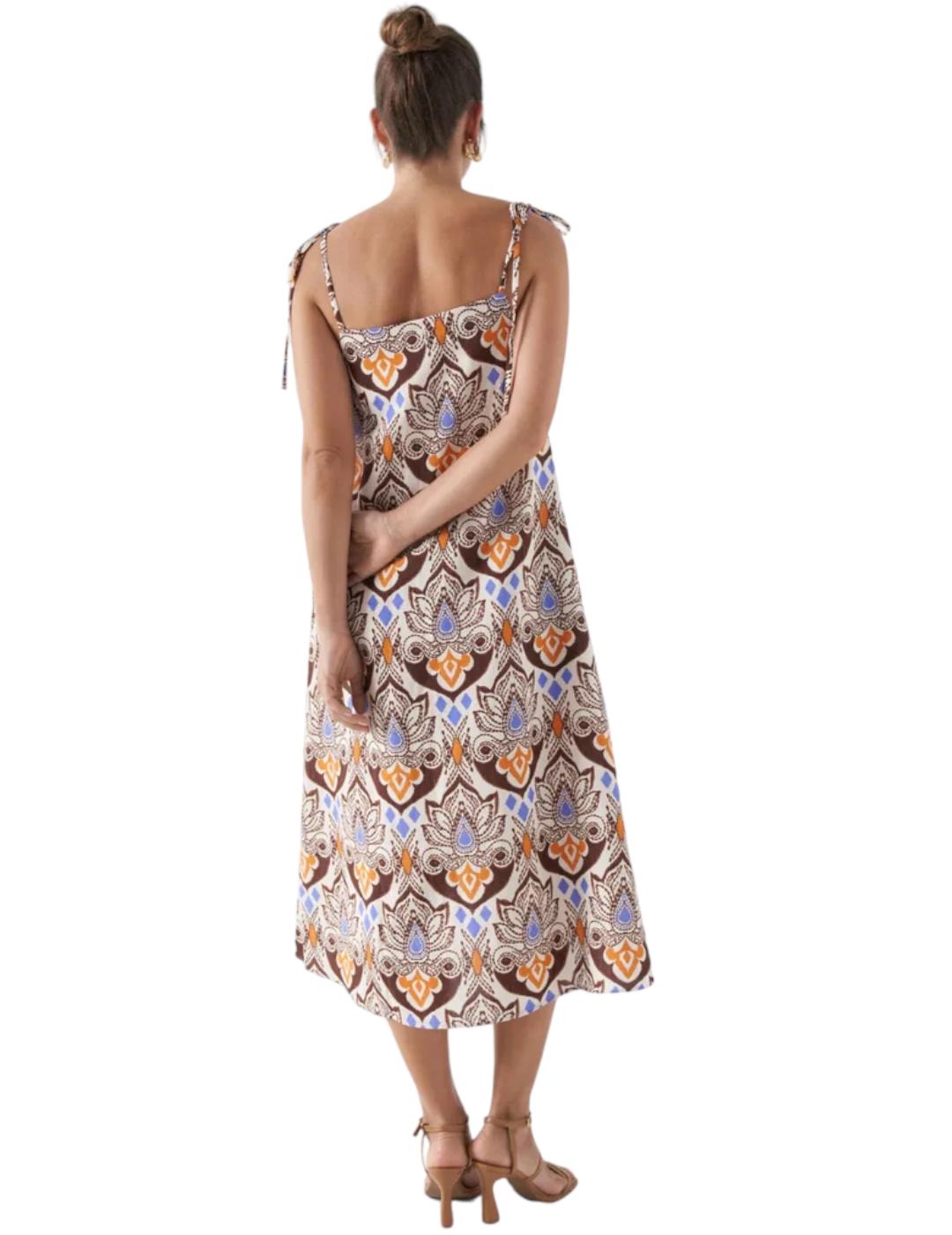 Vestido A Line Salsa Jeans