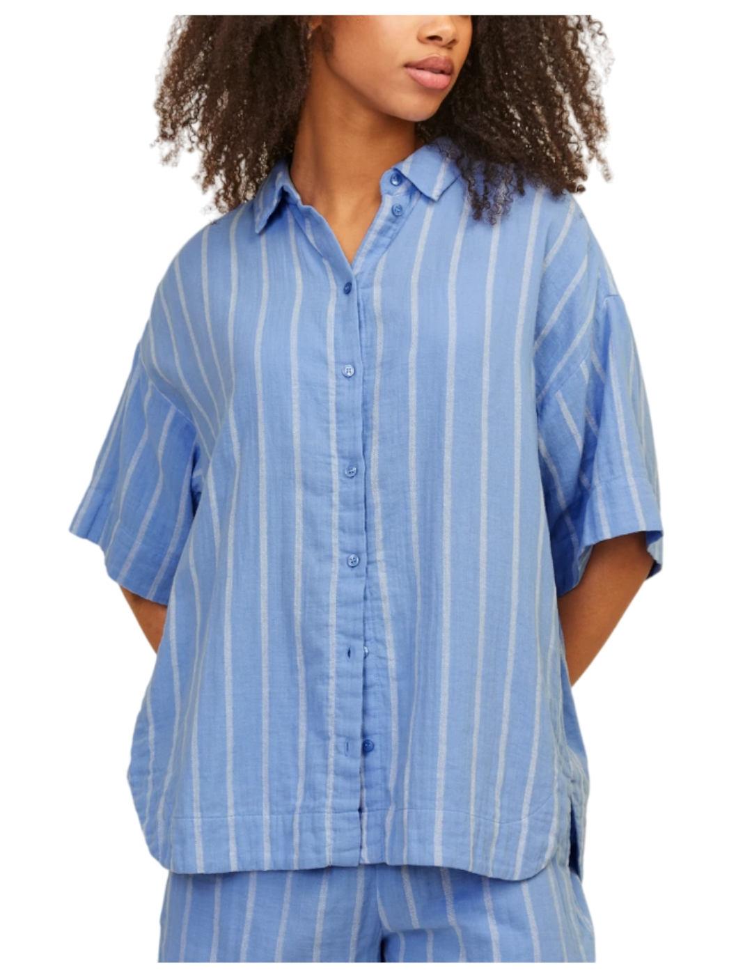 Camisa JXMIA SS MUSLIN JJXX