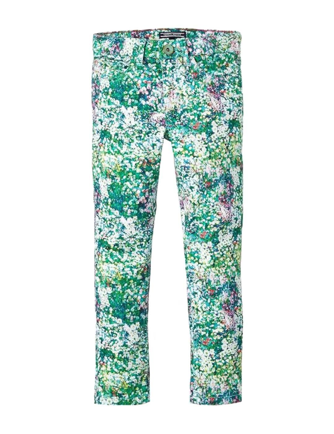 Pantalón Adie Floral Super Skinny Tommy Hilfiger