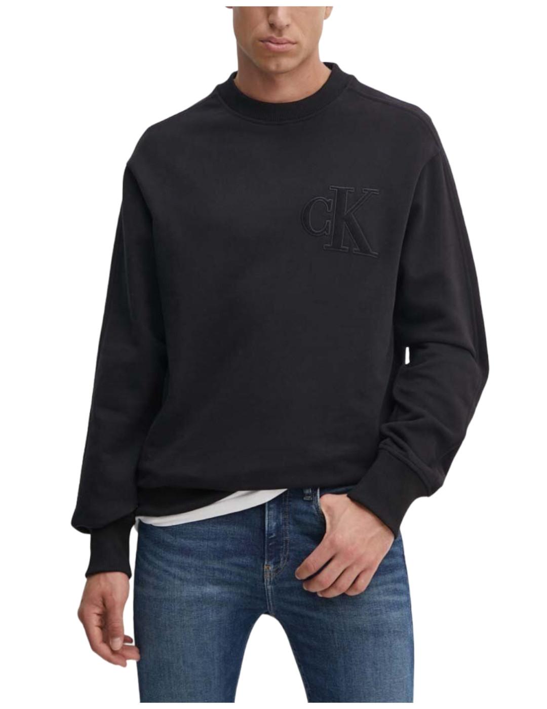 Sudadera CK applique Calvin Klein