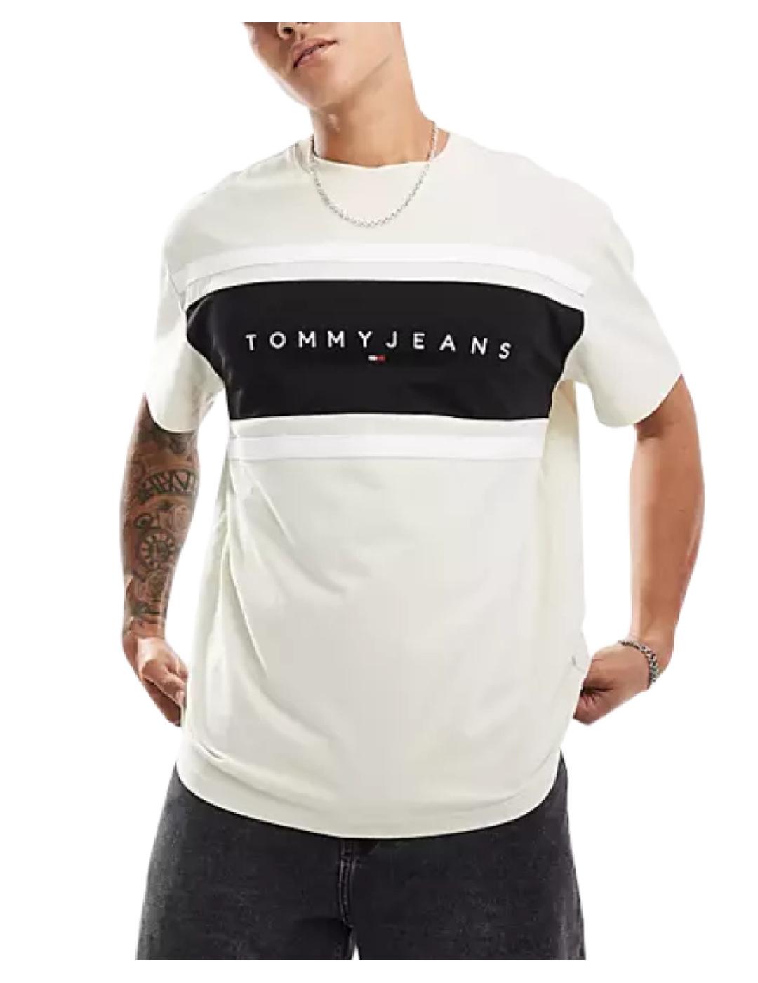 Camiseta Colorblock Tommy Jeans