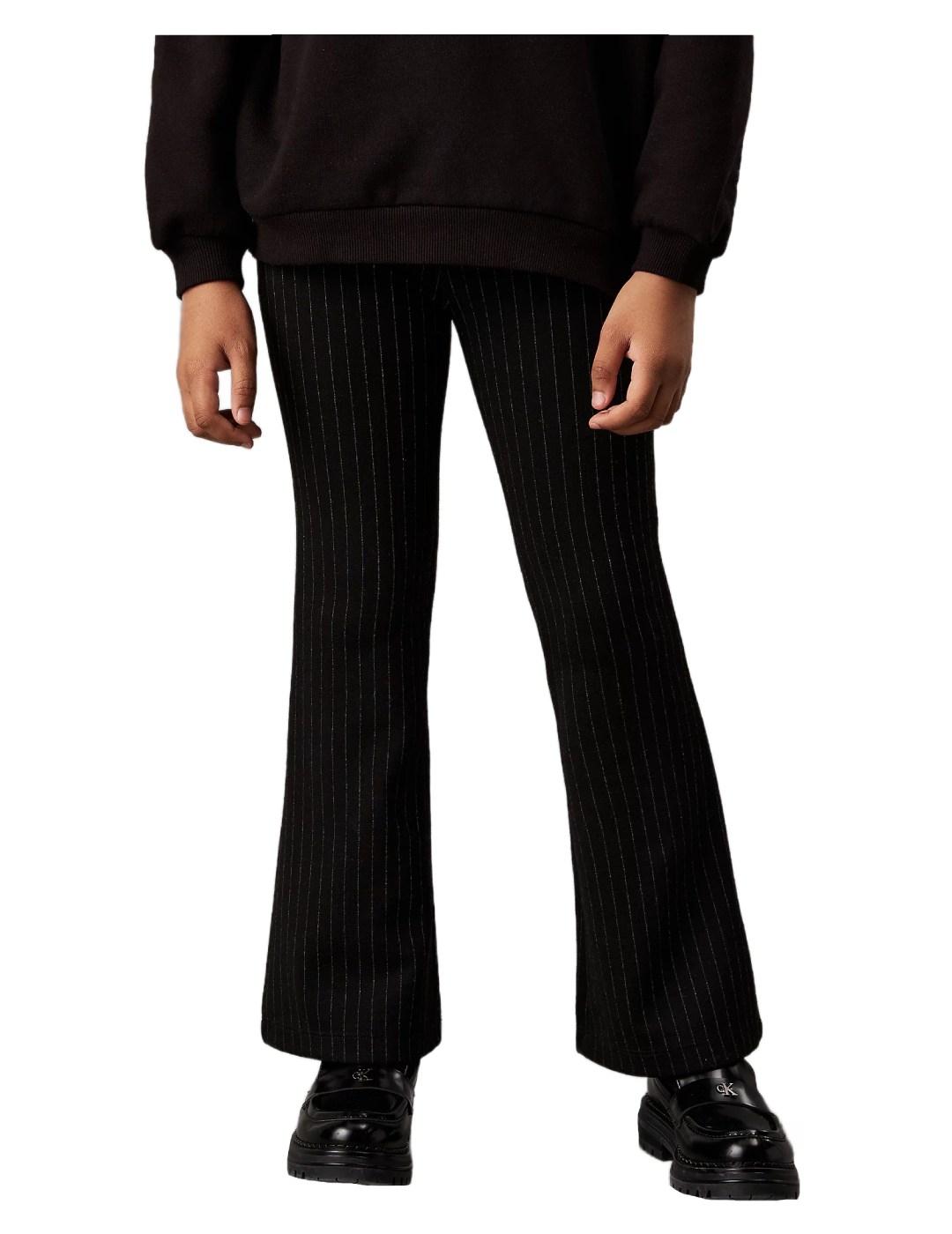 Pantalon Pinstripe Flare Pants Calvin Klein