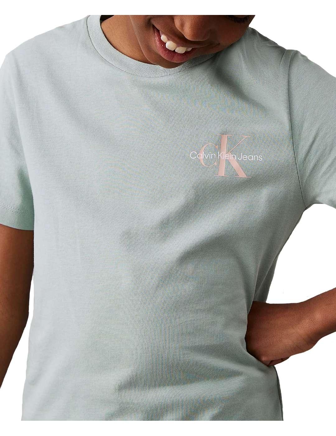 Camiseta Chest Monologo SS Calvin Klein