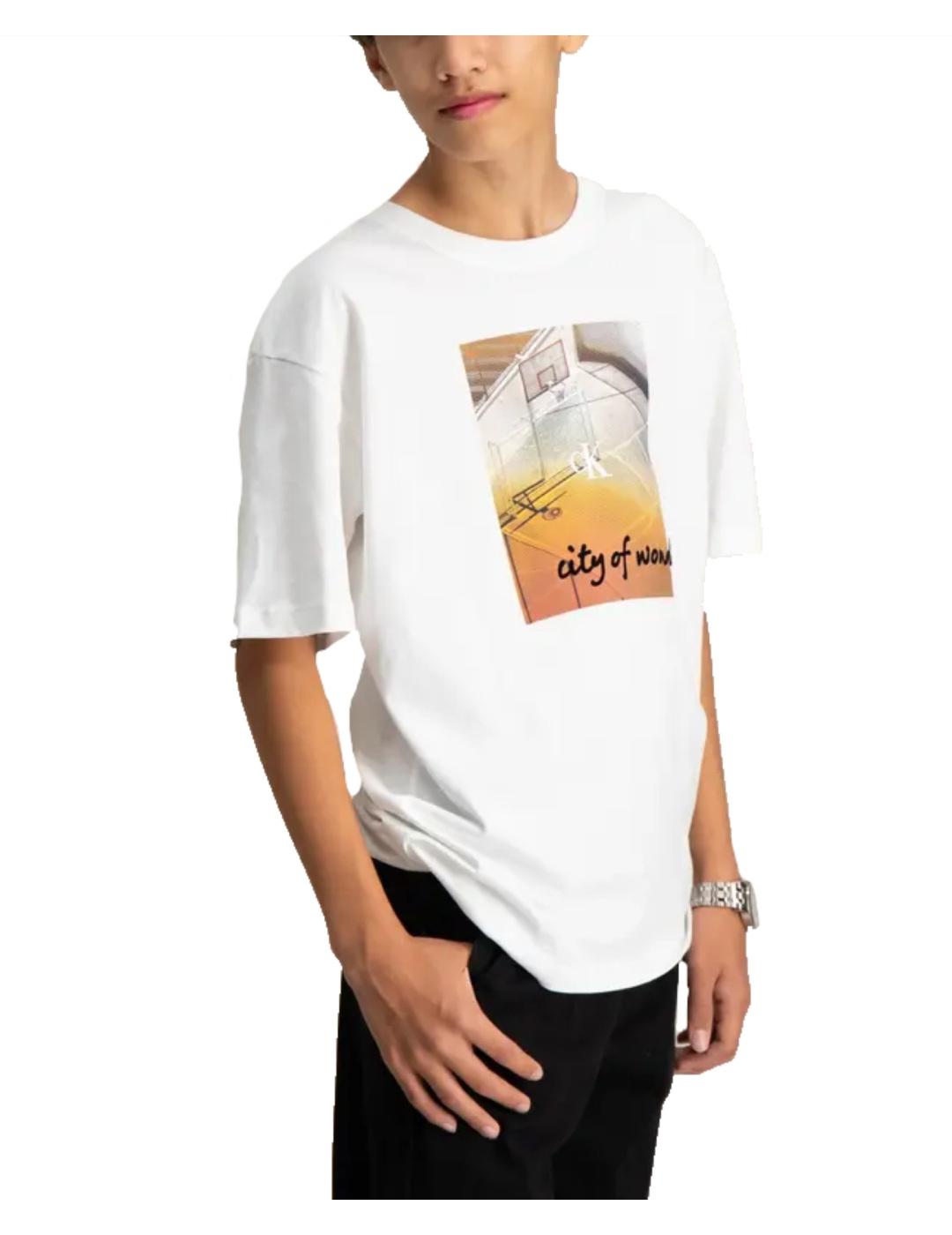 Camiseta City Scene Rlxd Calvin Klein