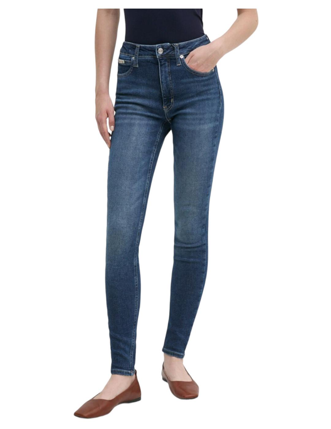 Pantalón High Rise Skinny Calvin Klein